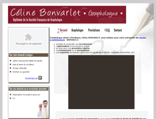 Tablet Screenshot of graphologue-bonvarlet.fr